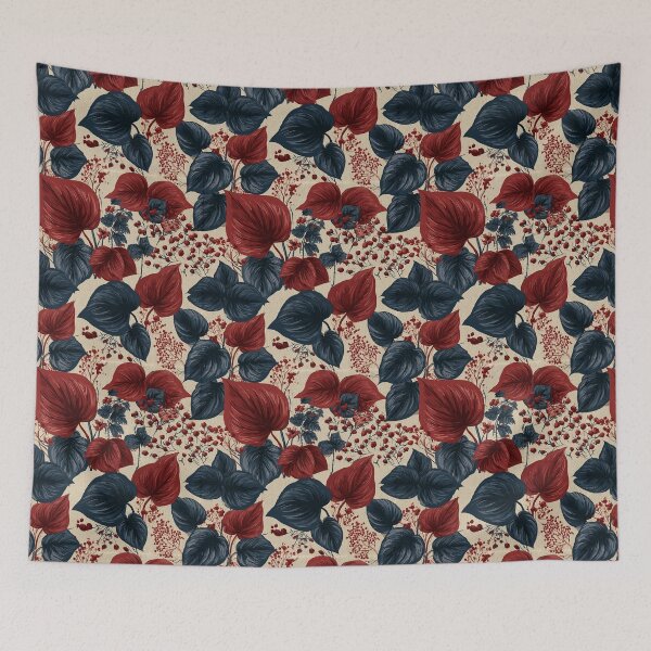 Item preview, Edgy Pothos Floral  - Retro Flower Floral - Housewarming Gifts designed and sold by RoyalStarsPatts.