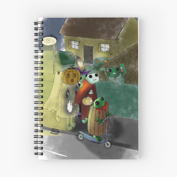Item preview, frogs halloween designed and sold by Grenat-Marine.