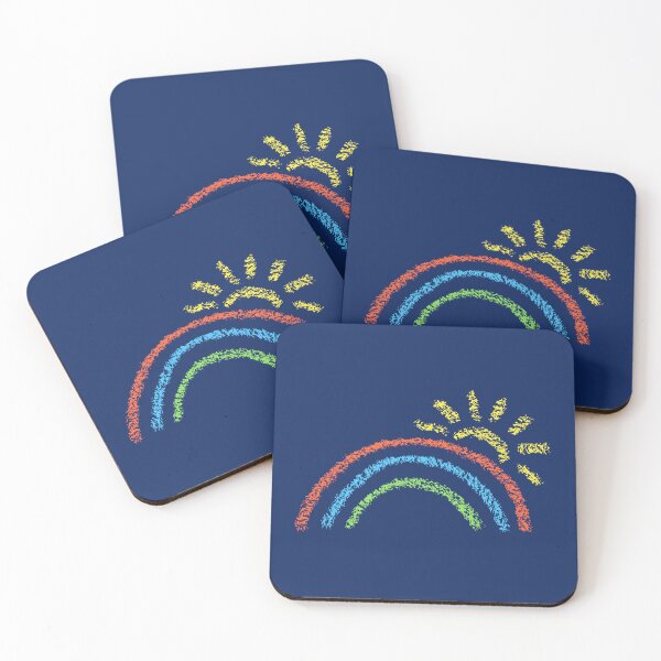 Item preview, Kindergarten Cute Doodle Art | Rainbow and Sun Kids Scribble Art using Thick Crayons designed and sold by LightPrints.