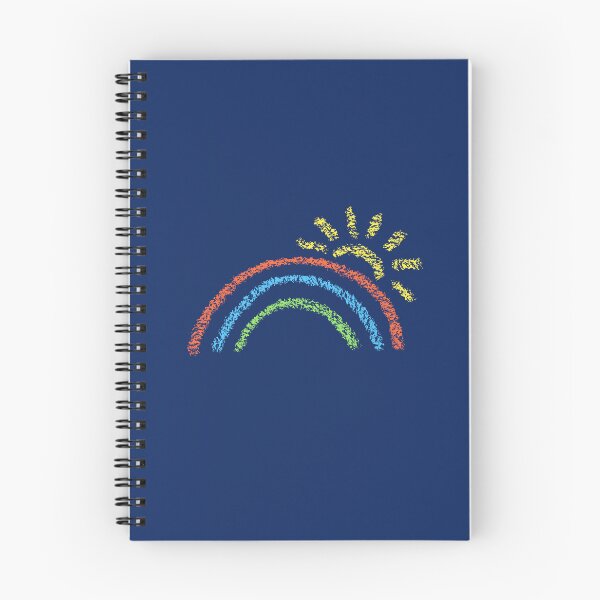 Item preview, Kindergarten Cute Doodle Art | Rainbow and Sun Kids Scribble Art using Thick Crayons designed and sold by LightPrints.