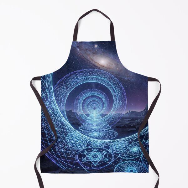 Item preview, Glowing Blue Spiral Flower of Life Galaxy Portal | Monkeybusiness designed and sold by monkeybusiness.pt.