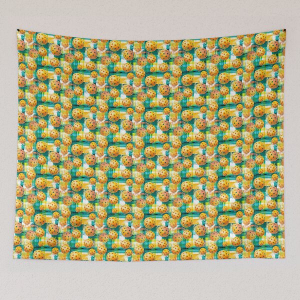Item preview, Pickleball Plaid Field designed and sold by EvieWoj.