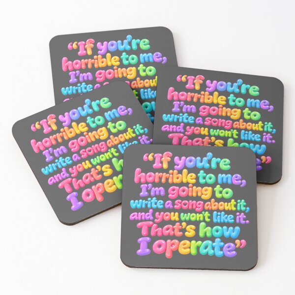 Item preview, That's How I Operate | Sarcastic Songwriter Bold Quote Graphic Design designed and sold by ManggaeJM.