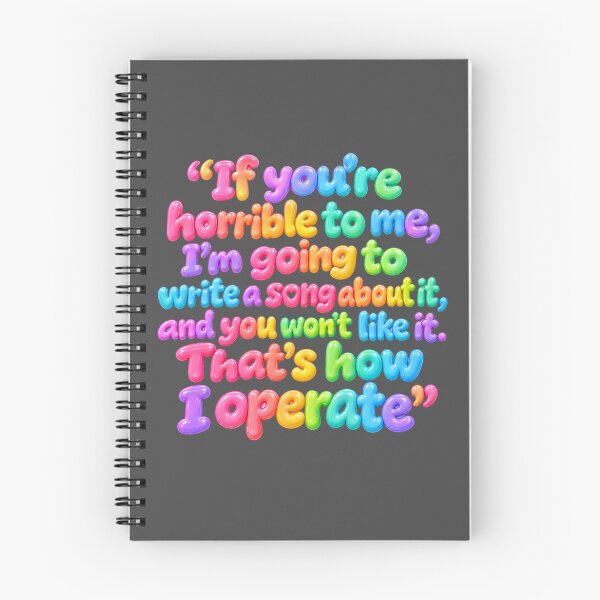 Item preview, That's How I Operate | Sarcastic Songwriter Bold Quote Graphic Design designed and sold by ManggaeJM.