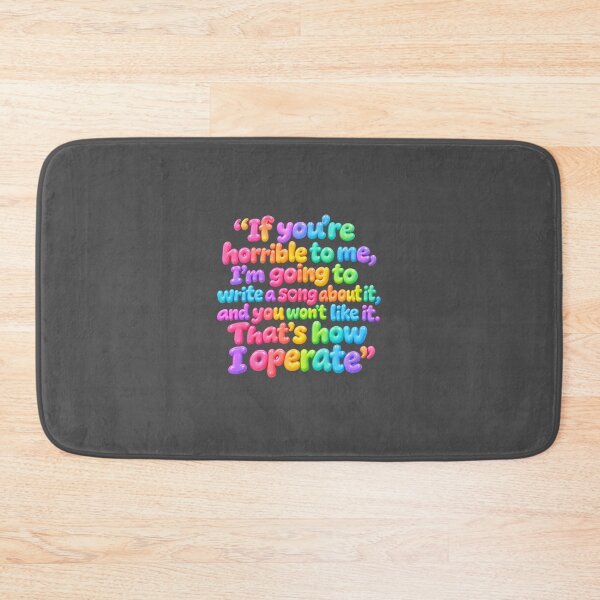 Item preview, That's How I Operate | Sarcastic Songwriter Bold Quote Graphic Design designed and sold by ManggaeJM.