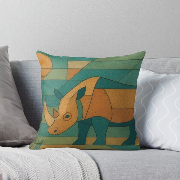 Item preview, Rhino - a Geometric illustration. designed and sold by GalleryKauffeld.