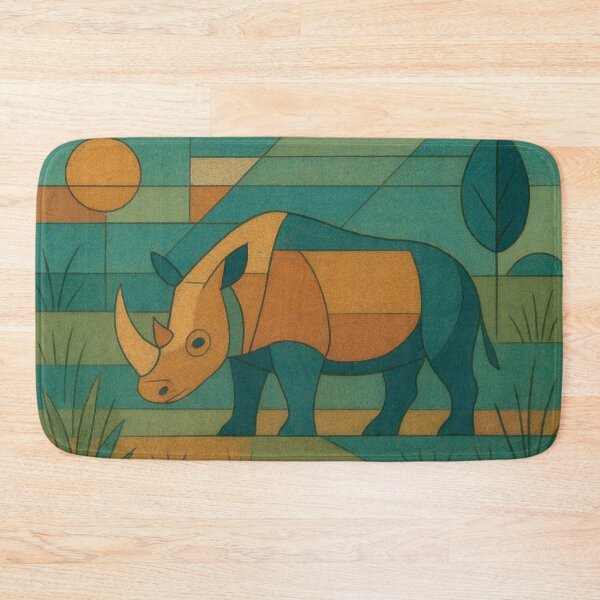 Item preview, Rhino - a Geometric illustration. designed and sold by GalleryKauffeld.