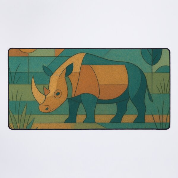 Item preview, Rhino - a Geometric illustration. designed and sold by GalleryKauffeld.