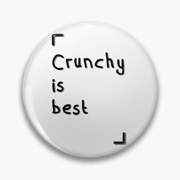Item preview, Crunchy Is Best – Bold Typography Design designed and sold by Dyche Studio.