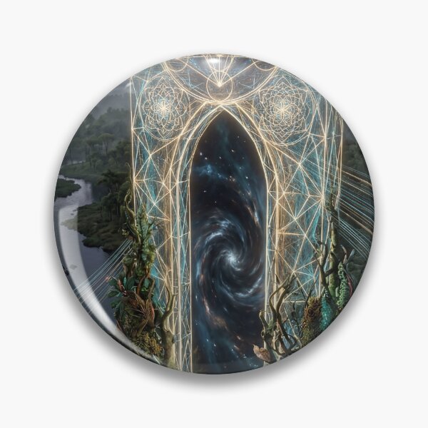 Item preview, Glowing Sacred Geometry Jungle Portal Galaxy Vortex | Monkeybusiness designed and sold by monkeybusiness.pt.