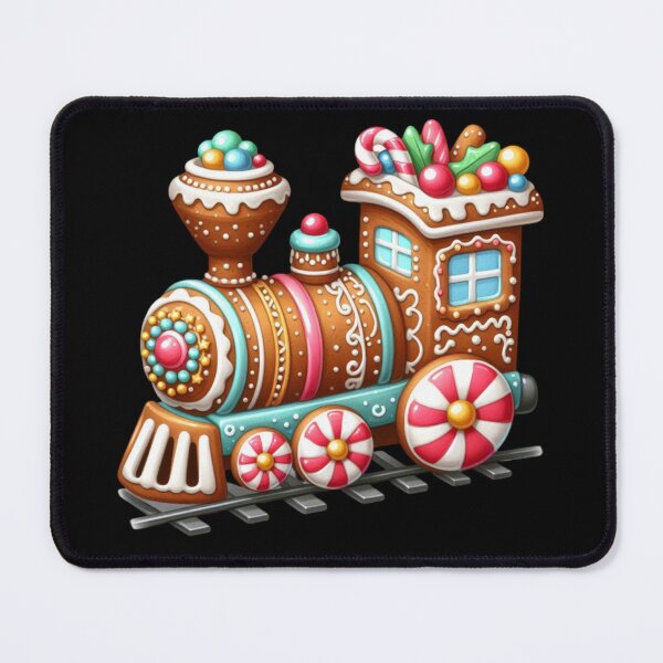 Item preview, Cute Gingerbread Christmas Train Candy Holiday Design designed and sold by styleonestaa.