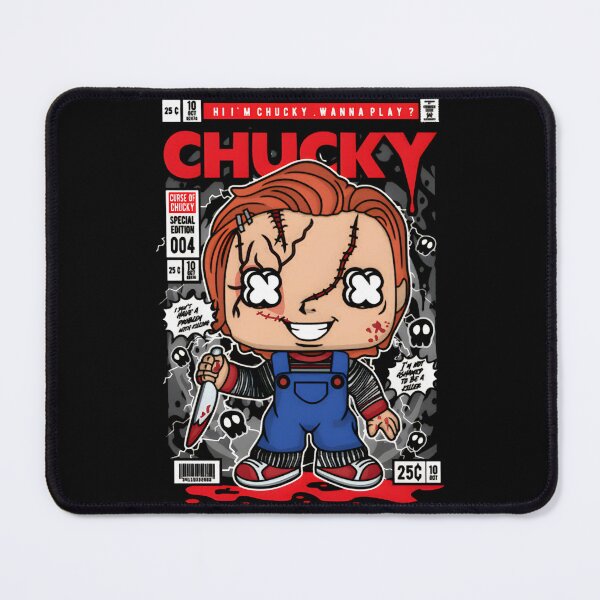 Item preview, Scary Killer Doll Comic Cover Graphic designed and sold by Veleriart.