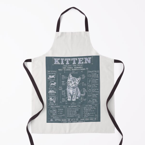 Item preview, Kitten Mode On 24/7 Funny Cats Blueprint designed and sold by Genius Geek.
