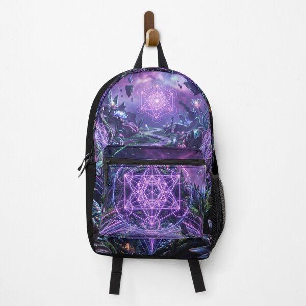 Item preview, Glowing Violet Cosmic Garden Sacred Geometry Portal | Monkeybusiness designed and sold by monkeybusiness.pt.