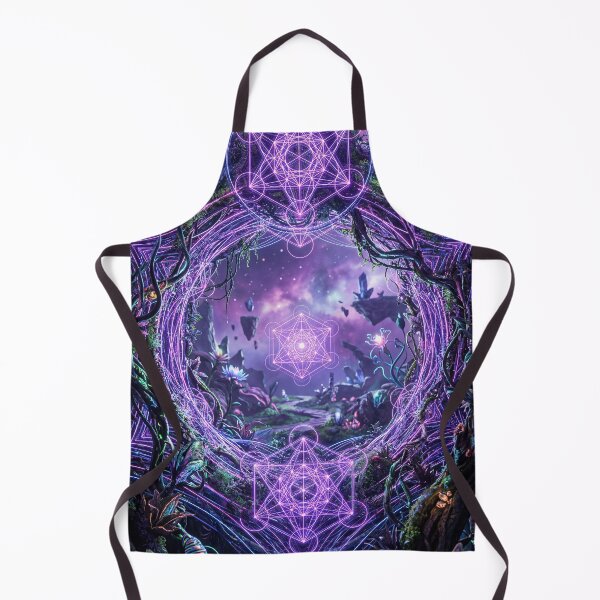 Item preview, Glowing Violet Cosmic Garden Sacred Geometry Portal | Monkeybusiness designed and sold by monkeybusiness.pt.