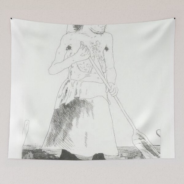Item preview, David Hockney -  The Enchantress In Her Garden - Signed Print by David Hockney undefinedr designed and sold by LILLIANSTRANGEy.