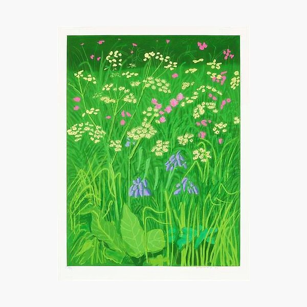 Item preview, David Hockney -  The Arrival Of Spring In Woldgate, East Yorkshire In  (twenty eleven) -  May - Signed Print by David Hockney undefinedr designed and sold by LILLIANSTRANGEy.