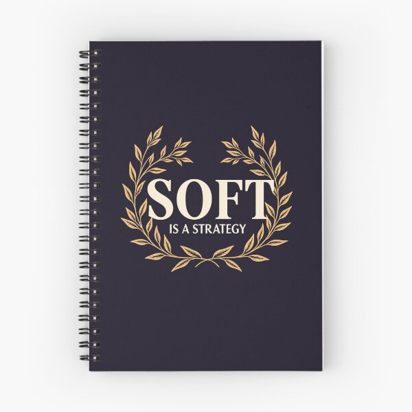 Item preview, Soft Is a Strategy. Feminine Botanical Quote designed and sold by Aarvya Fashion Club ( A.F.C ).