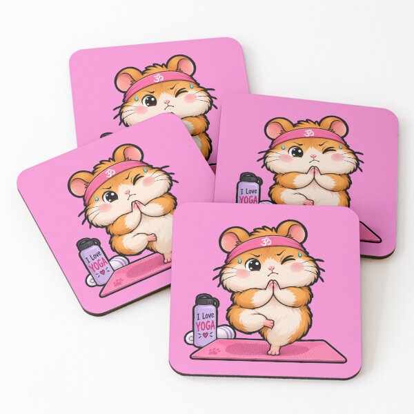 Item preview, Hamster doing Yoga designed and sold by Imprearte.