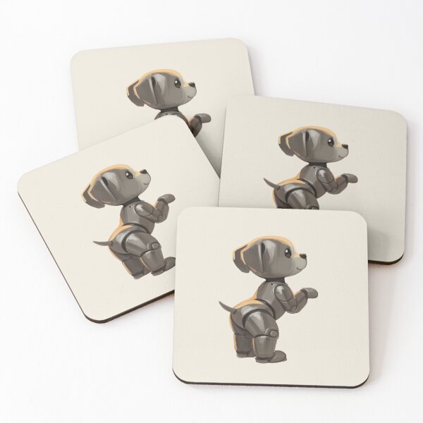 Item preview, Cute Robot Puppy with Floppy Ears designed and sold by ArtistUpsale.
