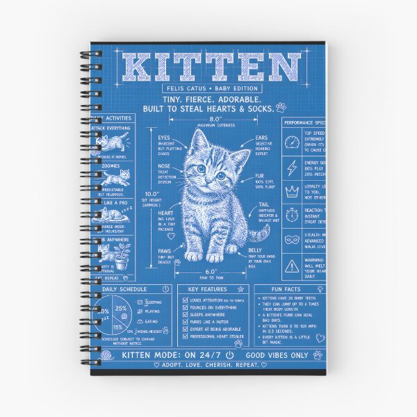 Item preview, Kitten Mode On 24/7 Funny Kittens Blueprint designed and sold by Genius Geek.