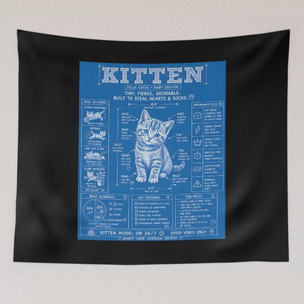 Item preview, Kitten Mode On 24/7 Funny Kittens Blueprint designed and sold by Genius Geek.