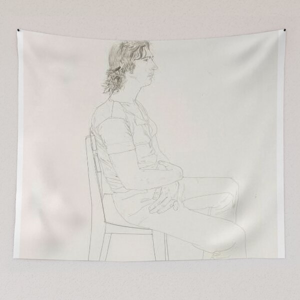Item preview, David Hockney -  Maurice Payne - Signed Print by David Hockney undefinedr designed and sold by LILLIANSTRANGEy.