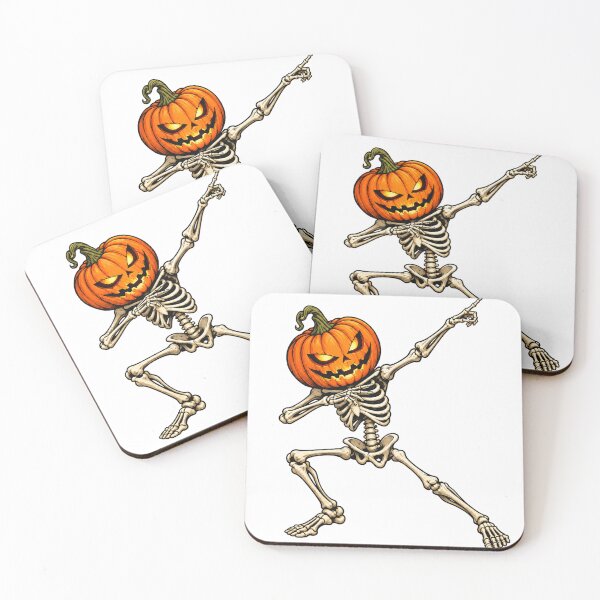 Item preview, Dabbing Skeleton Pumpkin Halloween Jack O Lantern Funny designed and sold by OUICHA.