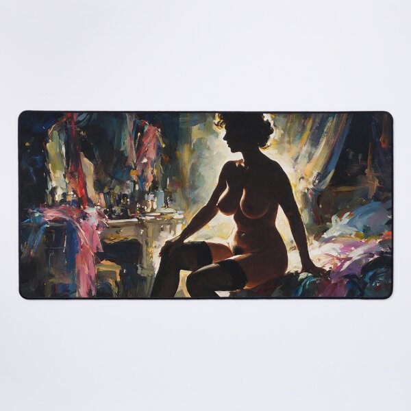 Item preview, Nocturne at the Mirror — Painted with Desire designed and sold by Zskmind.