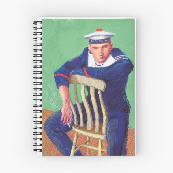 Item preview, David Hockney -  Matelot Kevin Druez  - Signed Print by David Hockney undefinedr designed and sold by LILLIANSTRANGEy.