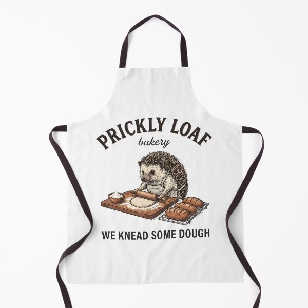 Item preview, Cute Hedgehog Baker Baking Bread Funny Bakery Animal Lover designed and sold by StickerNestYou.