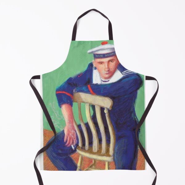 Item preview, David Hockney - Matelot Kevin Druez - Signed Print by David Hockney undefinedr designed and sold by LILLIANSTRANGEy.