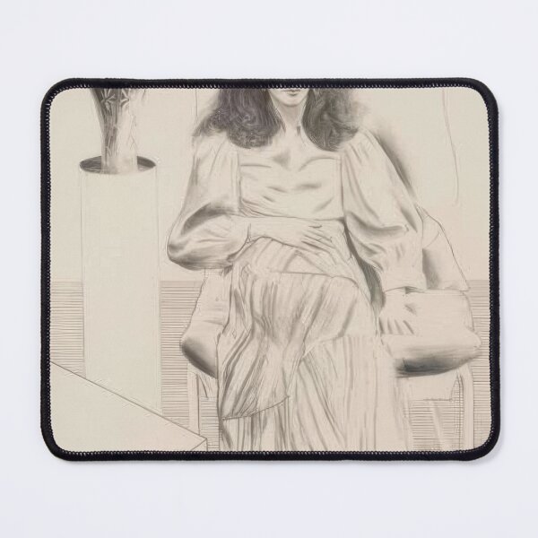 Item preview, David Hockney -  Brooke Hopper - Signed Print by David Hockney undefinedr designed and sold by LILLIANSTRANGEy.
