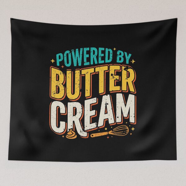 Item preview, Powered By Buttercream Cute Baking Lover SEP-510 designed and sold by noberic.