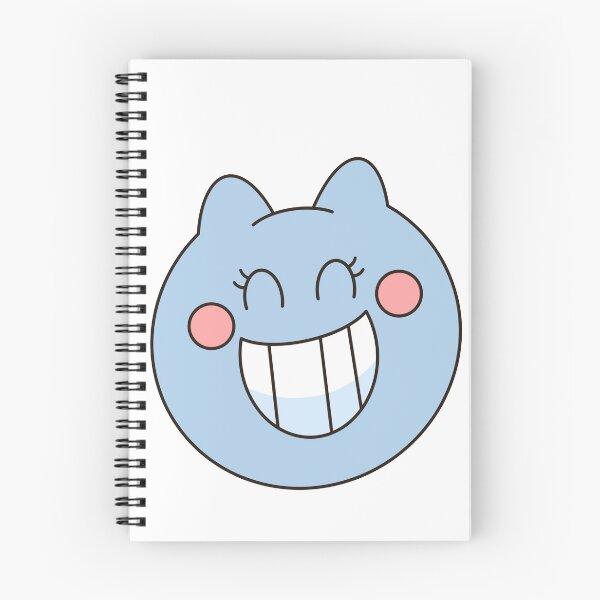 Item preview, Cute Blue Cat Monster Smiling designed and sold by Porpor Artwork.