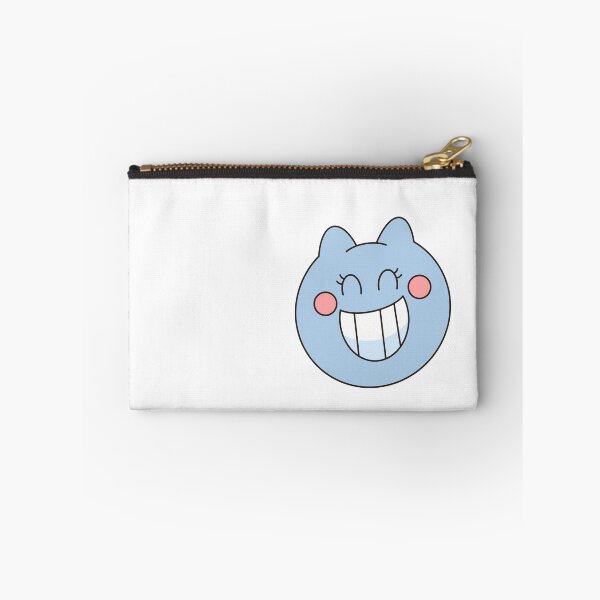 Item preview, Cute Blue Cat Monster Smiling designed and sold by Porpor Artwork.
