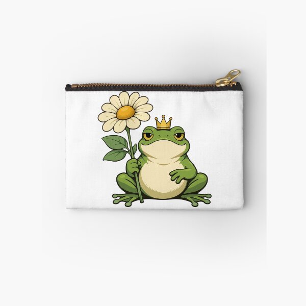 Item preview, Frog Prince Cartoon with Daisy  designed and sold by stylishdzign.