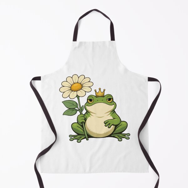 Item preview, Frog Prince Cartoon with Daisy  designed and sold by stylishdzign.