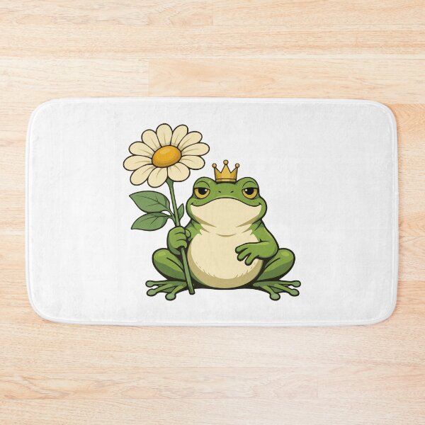Item preview, Frog Prince Cartoon with Daisy  designed and sold by stylishdzign.