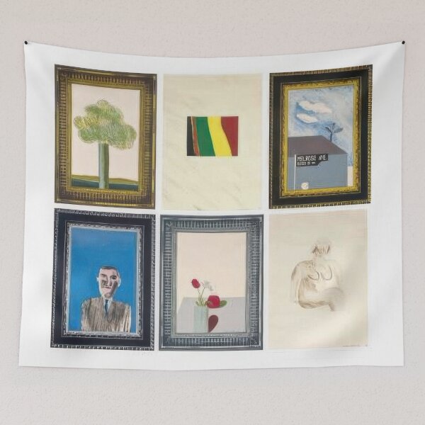 Item preview, David Hockney -  A Hollywood Collection (complete set) - Signed Print by David Hockney undefinedr designed and sold by LILLIANSTRANGEy.