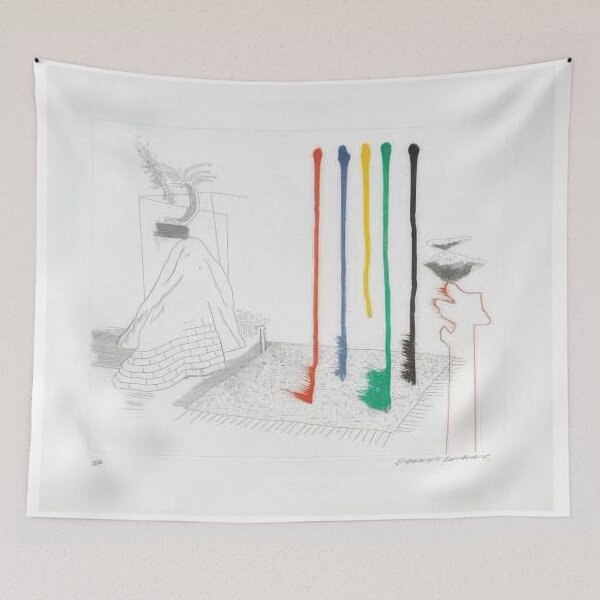 Item preview, David Hockney -  I Say They Are - Signed Print by David Hockney undefinedr designed and sold by LILLIANSTRANGEy.