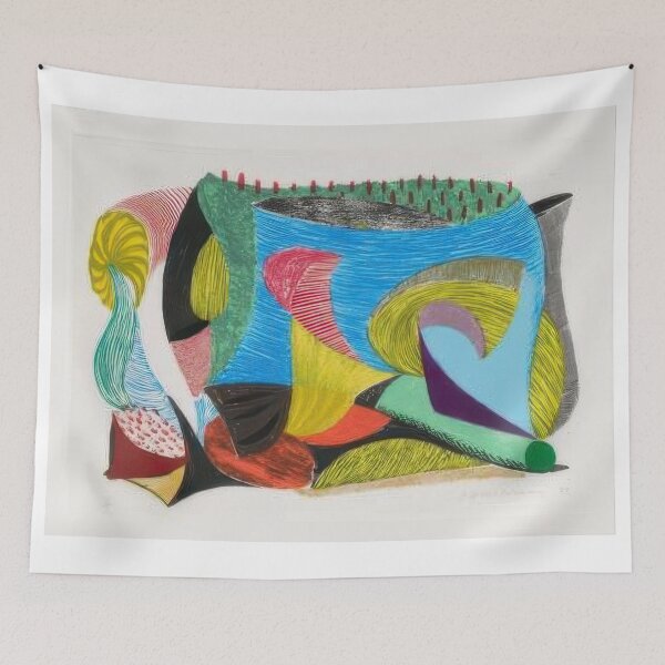 Item preview, David Hockney -  Above And Beyond - Signed Print by David Hockney undefinedr designed and sold by LILLIANSTRANGEy.