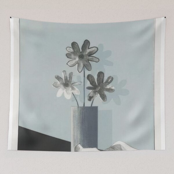 Item preview, David Hockney -  Still Life (silver flowers) - Signed Print by David Hockney undefinedr designed and sold by LILLIANSTRANGEy.