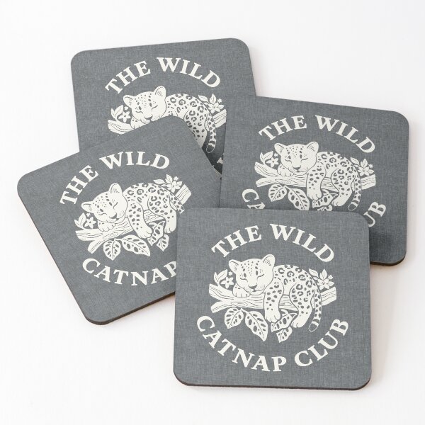 Item preview, The Wild Catnap Club - Baby Leopard Arts and Crafts Tarragon designed and sold by miavaldez.
