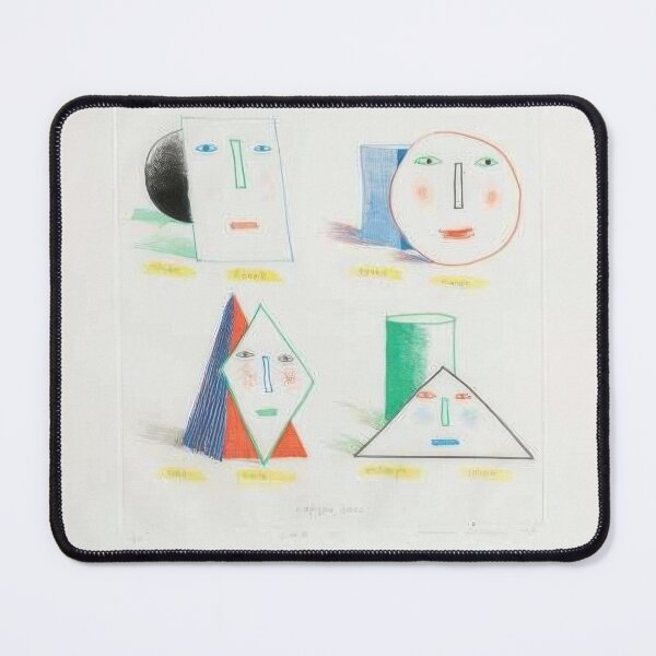 Item preview, David Hockney -  Simplified Faces (State II) - Signed Print by David Hockney undefinedr designed and sold by LILLIANSTRANGEy.