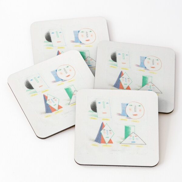 Item preview, David Hockney -  Simplified Faces (State II) - Signed Print by David Hockney undefinedr designed and sold by LILLIANSTRANGEy.