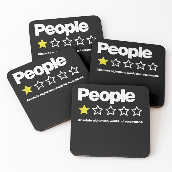Item preview, People 1 Star Absolute Nightmare Would Not Recommend Funny designed and sold by BornBorn.