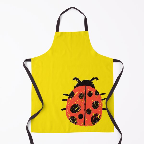 Item preview, Kindergarten Cute Doodle Art | Lady Bug Kids Scribble Art using Thick Crayons in Red and Black designed and sold by LightPrints.