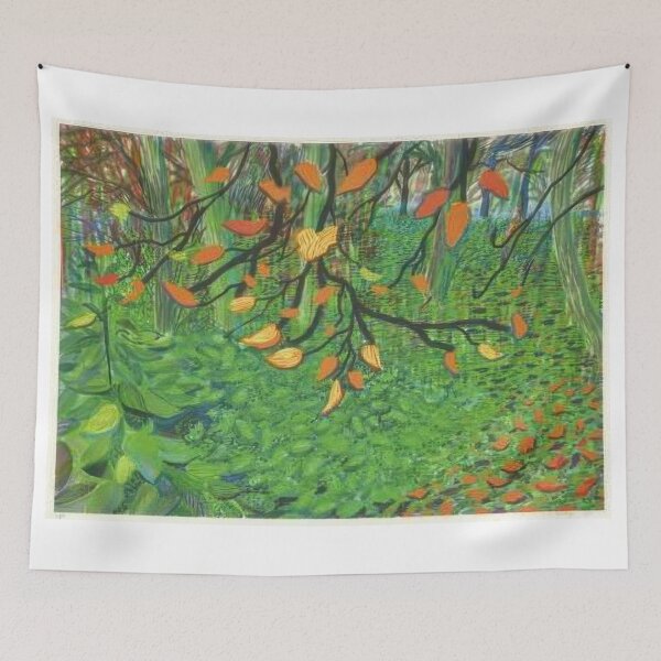 Item preview, David Hockney -  Autumn Leaves - Inkjet Print by David Hockney undefinedr designed and sold by LILLIANSTRANGEy.