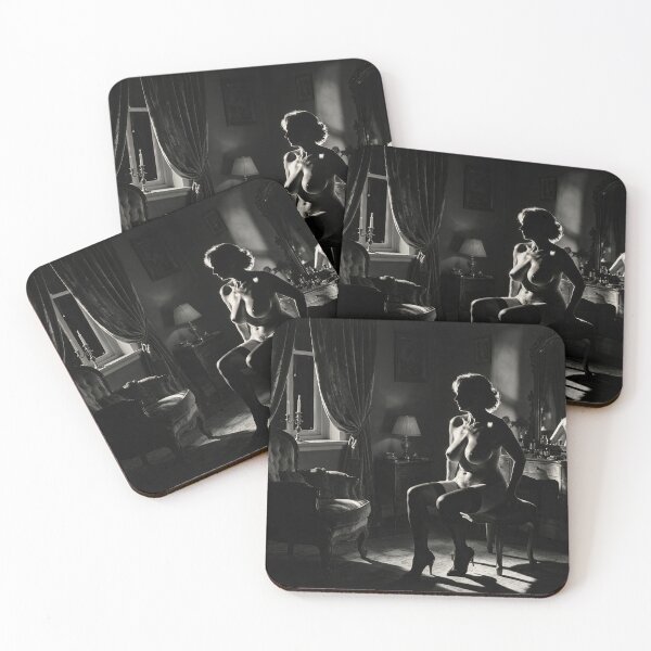 Item preview, Midnight at the Mirror — Black Elegance designed and sold by Zskmind.